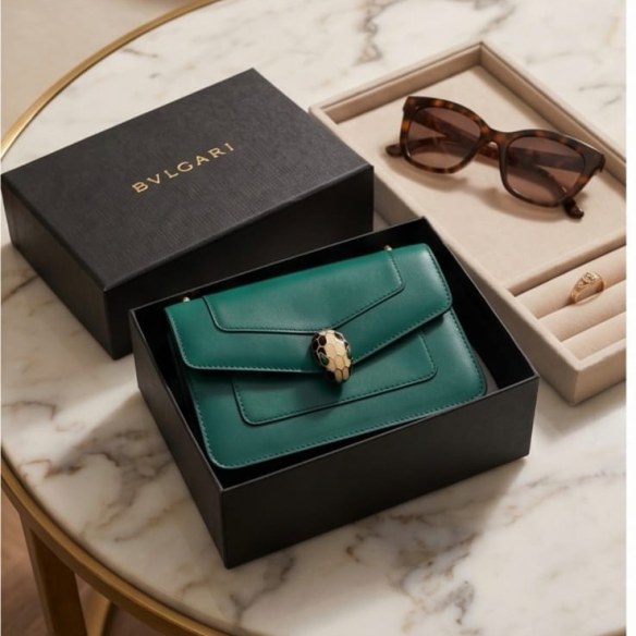 Emerald mini crossbody bag
