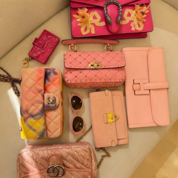 The pink edit